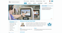 Desktop Screenshot of lowcosttravelcenter.com